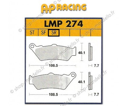 AP Racing LMP274 SR - ARRIERE