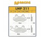 AP Racing LMP211 SR - ARRIERE