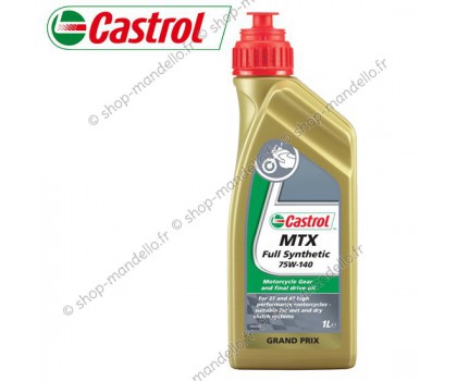 Boite/Pont CASTROL MTX 75W-140 1  litre