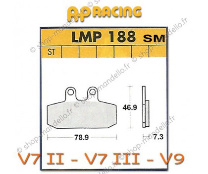 AP Racing LMP188 SM - ARRIERE